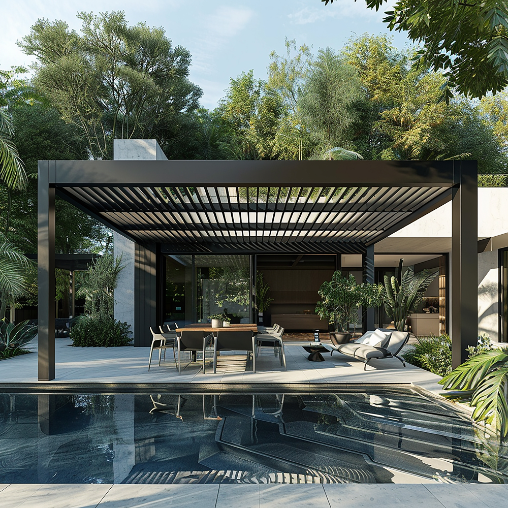 Aluminum Louvered Pergola